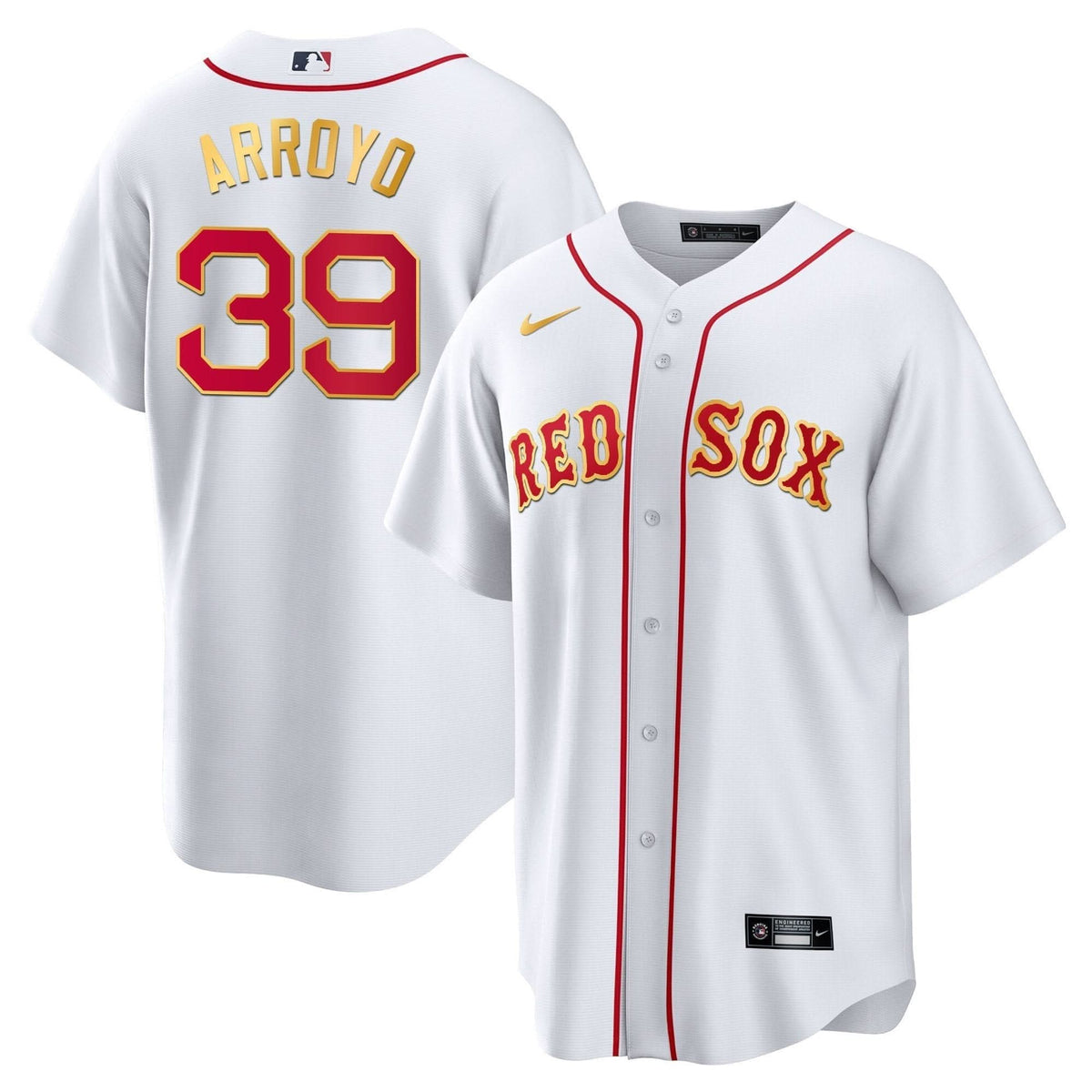 BRS Gold Trim Jersey - Stitched