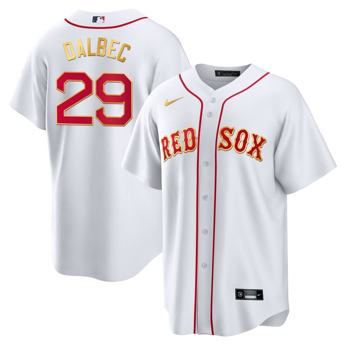 BRS Gold Trim Jersey - Stitched