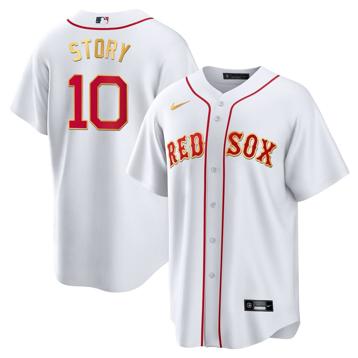 BRS Gold Trim Jersey - Stitched