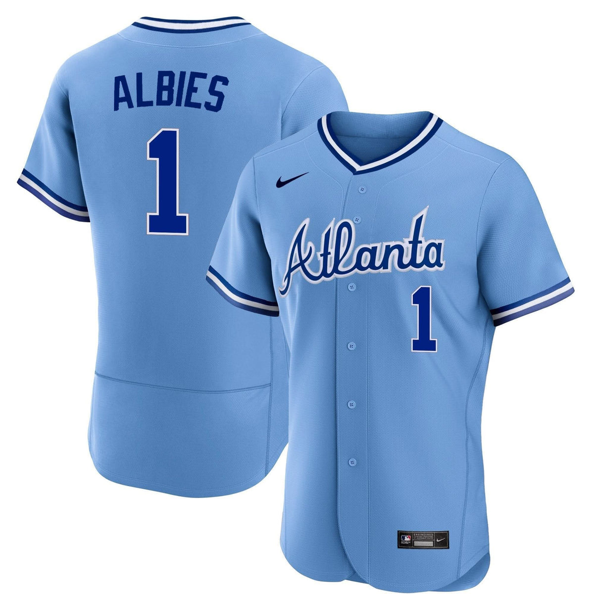 AB Throwback 1974 - 1982 Flex Base Jersey - Stitched