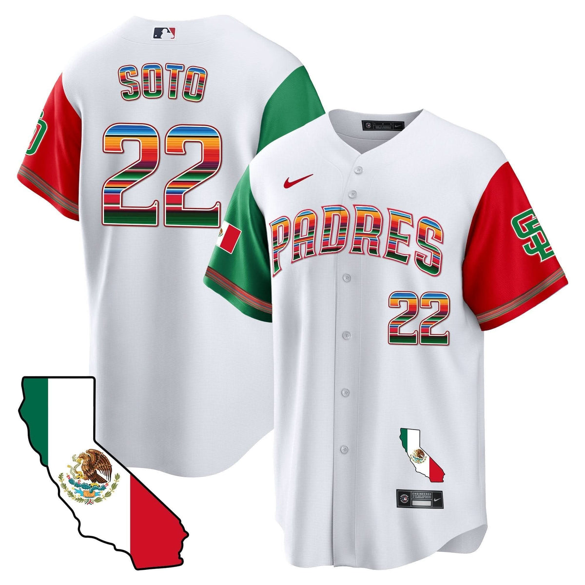 SDP California Map Cool Base Jersey - Stitched