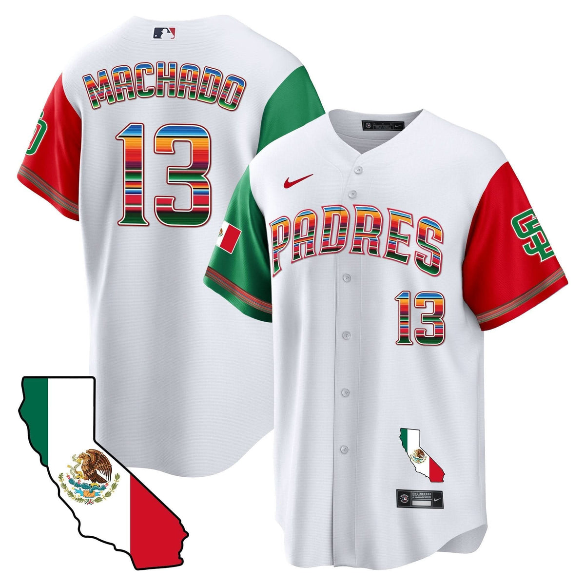 SDP California Map Cool Base Jersey - Stitched