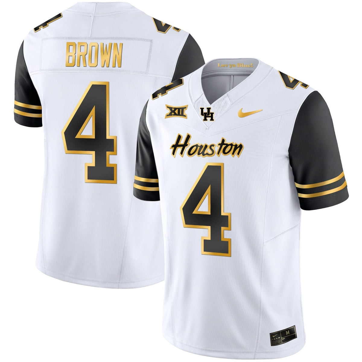HOU 2023 Oilers Inspired Gold Jersey