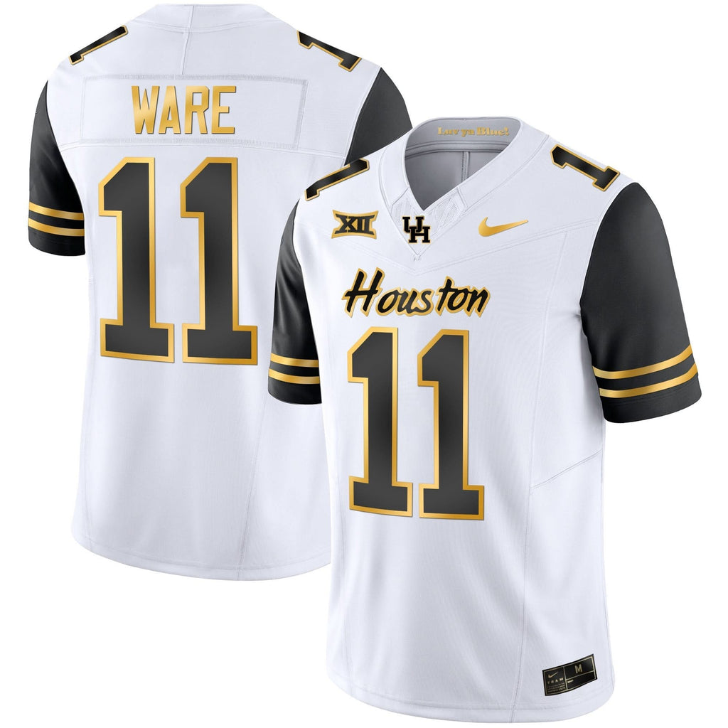 HOU 2023 Oilers Inspired Gold Jersey
