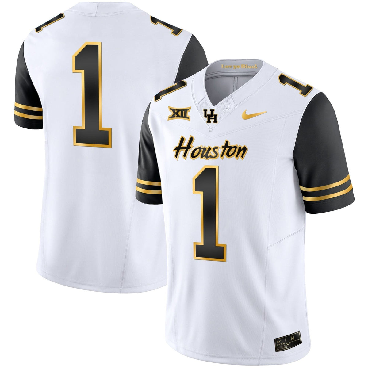HOU 2023 Oilers Inspired Gold Jersey