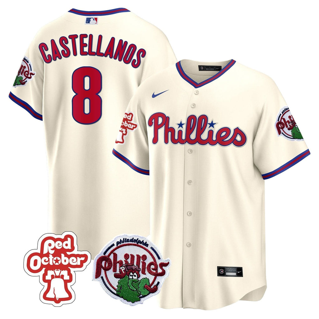 PP Red October Patch Cool Base Jersey - Stitched