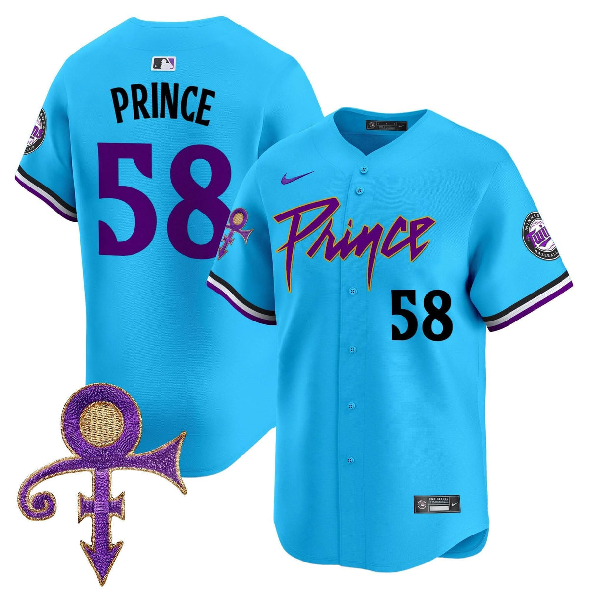 MT Prince Patch Vapor Premier Limited Jersey - Stitched