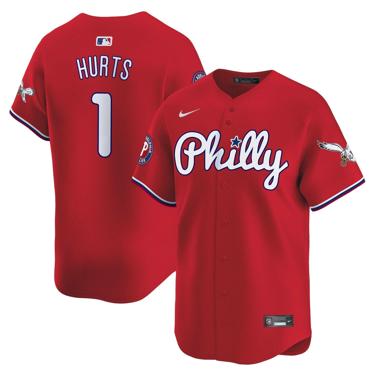 PP & PHI Vapor Premier Limited Jersey - Stitched