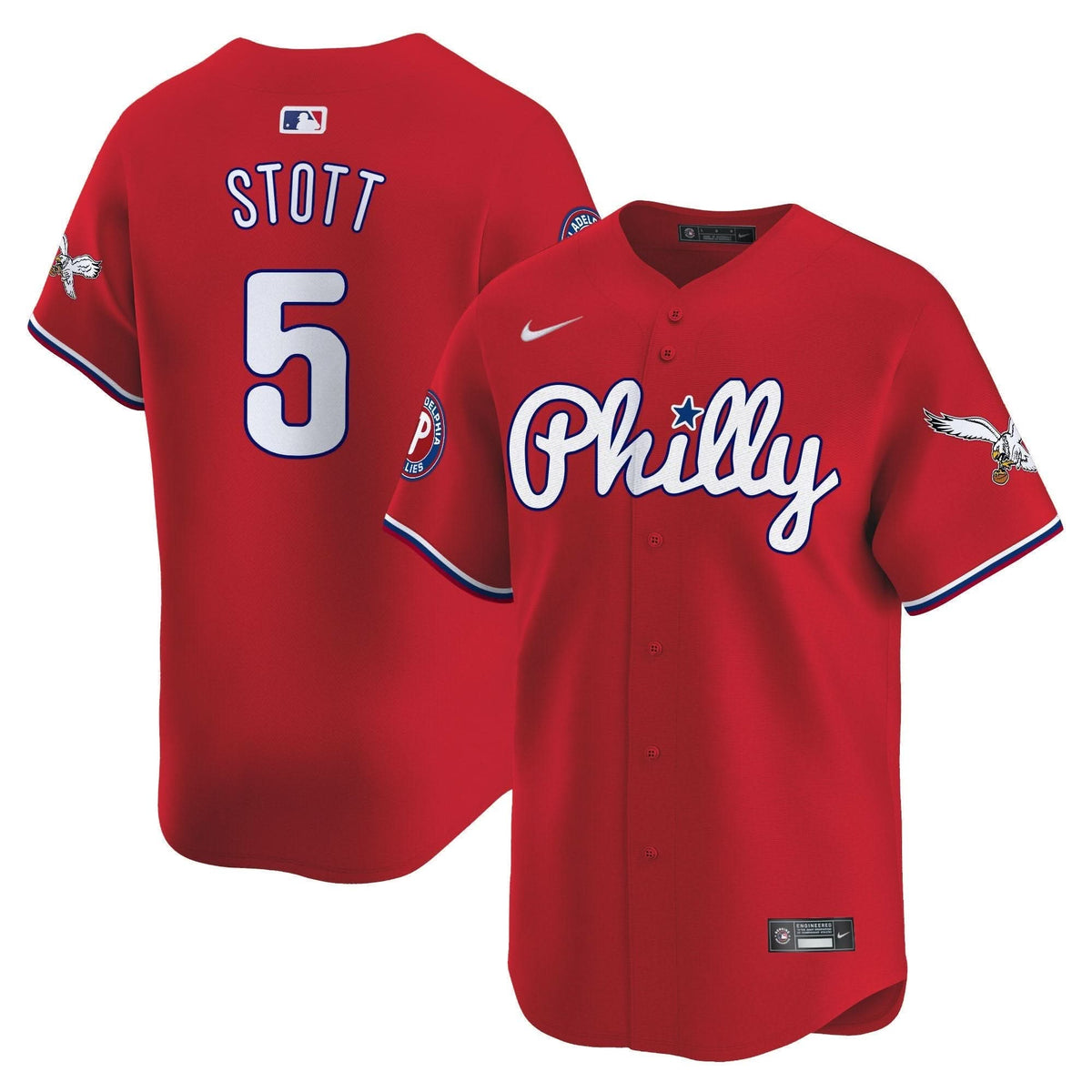 PP & PHI Vapor Premier Limited Jersey - Stitched