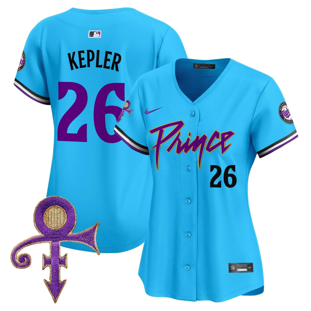 WoMinnesota Twins Prince Patch Vapor Premier Limited Jersey V4 - Stitched