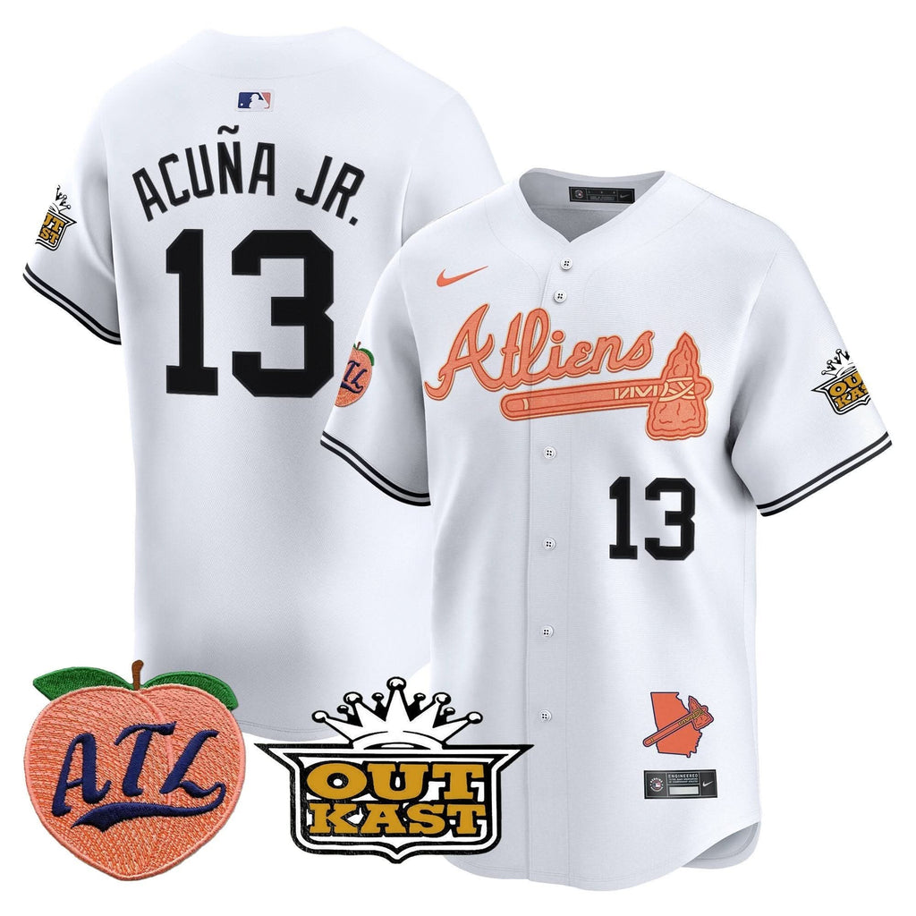 AB Atliens & Peach Vapor Premier Limited Jersey - Stitched