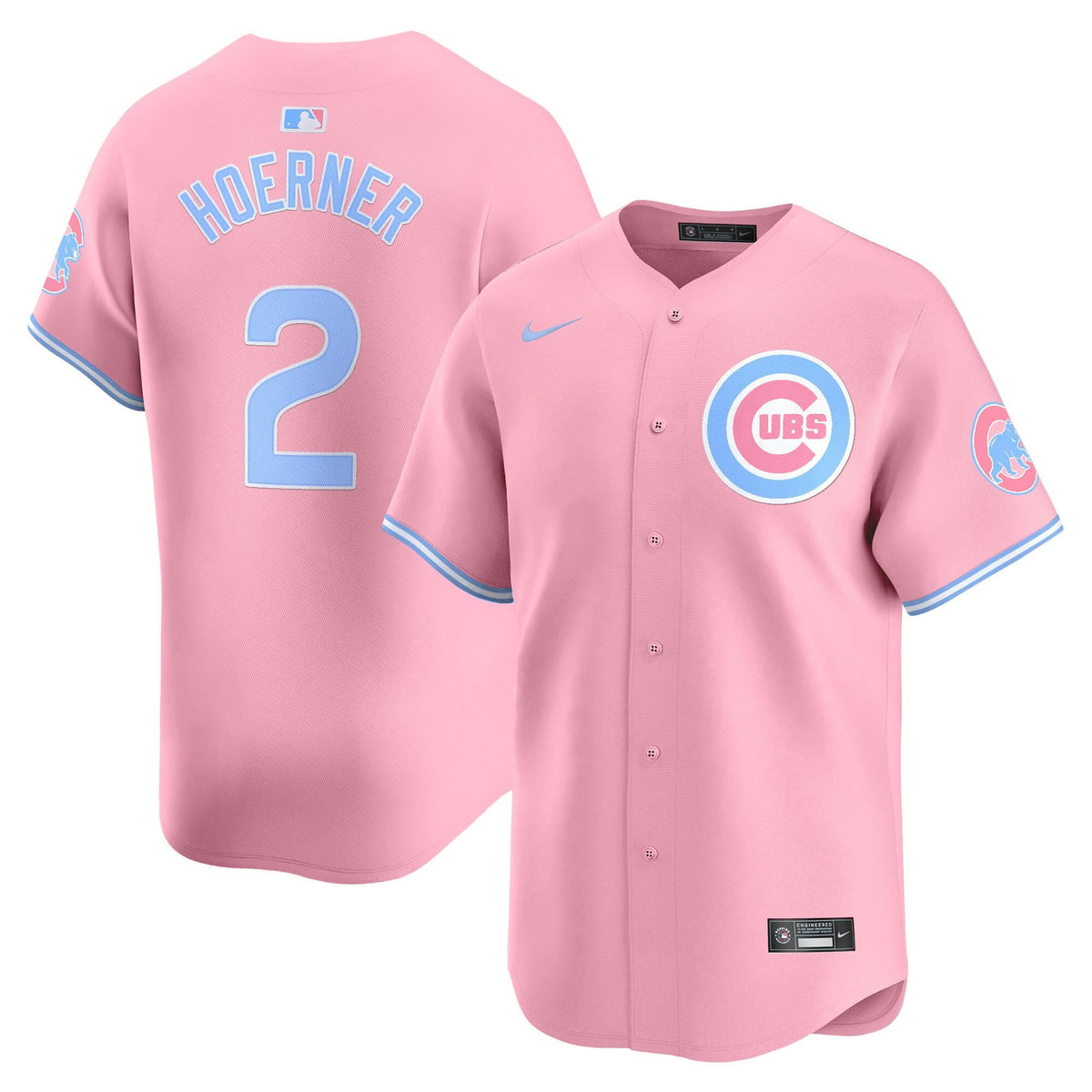CC Bubblegum Pink Vapor Premier Limited Jersey - Stitched