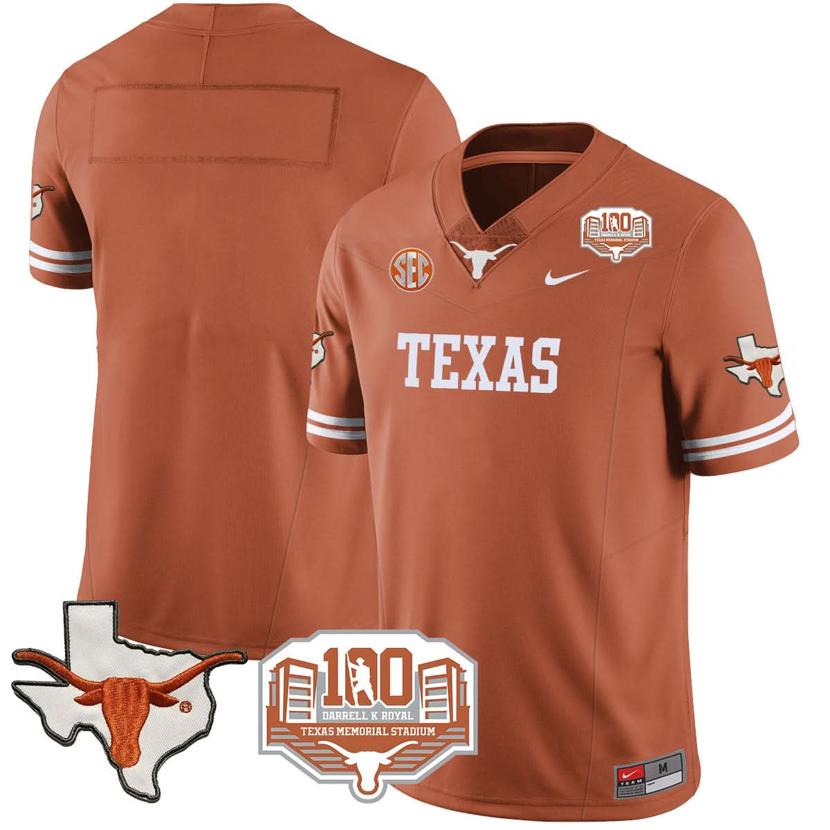 TL 2024 Vapor Jersey - 100 years of Darrell K Royal