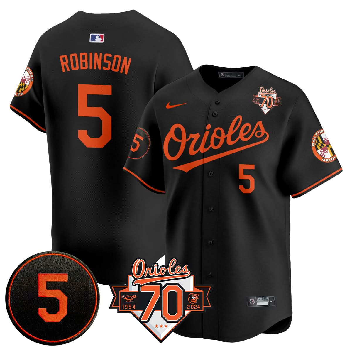 BO 1954-2024 - The BO Jersey - Stitched