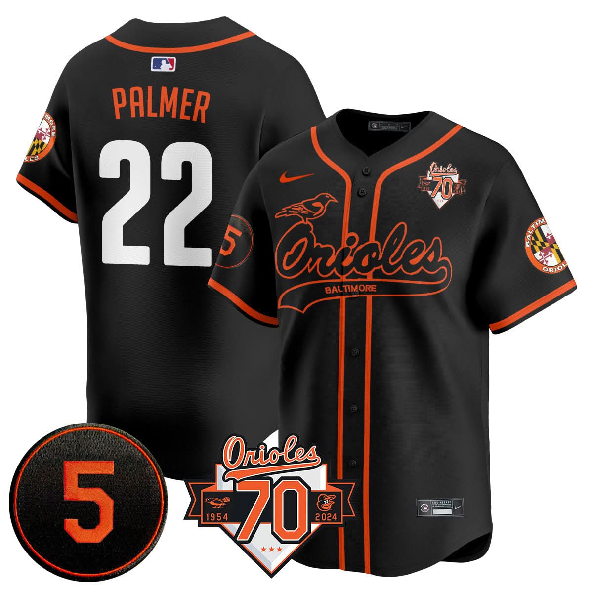 BO 1954-2024 - The BO Jersey - Stitched