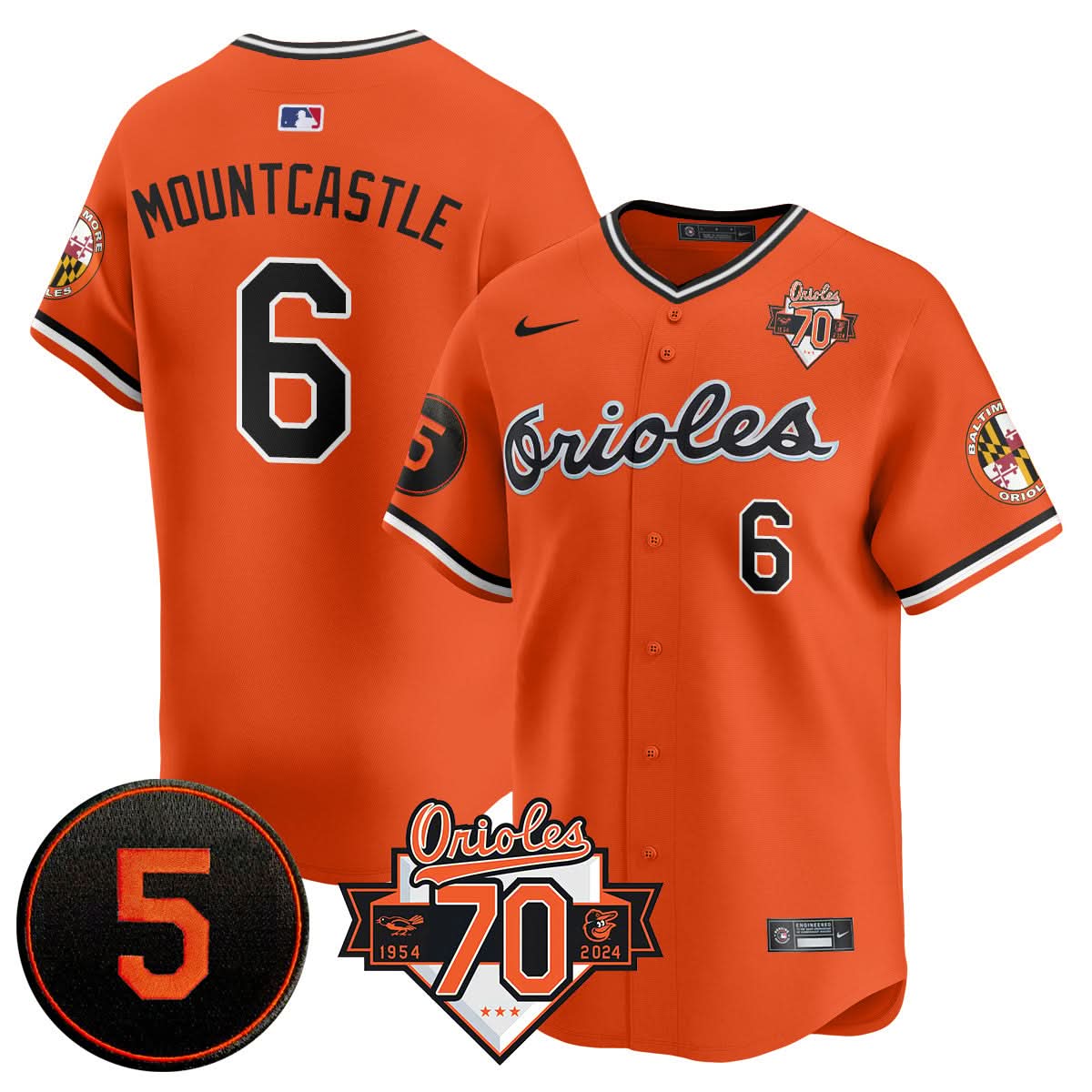 BO 1954-2024 - The BO Jersey - Stitched