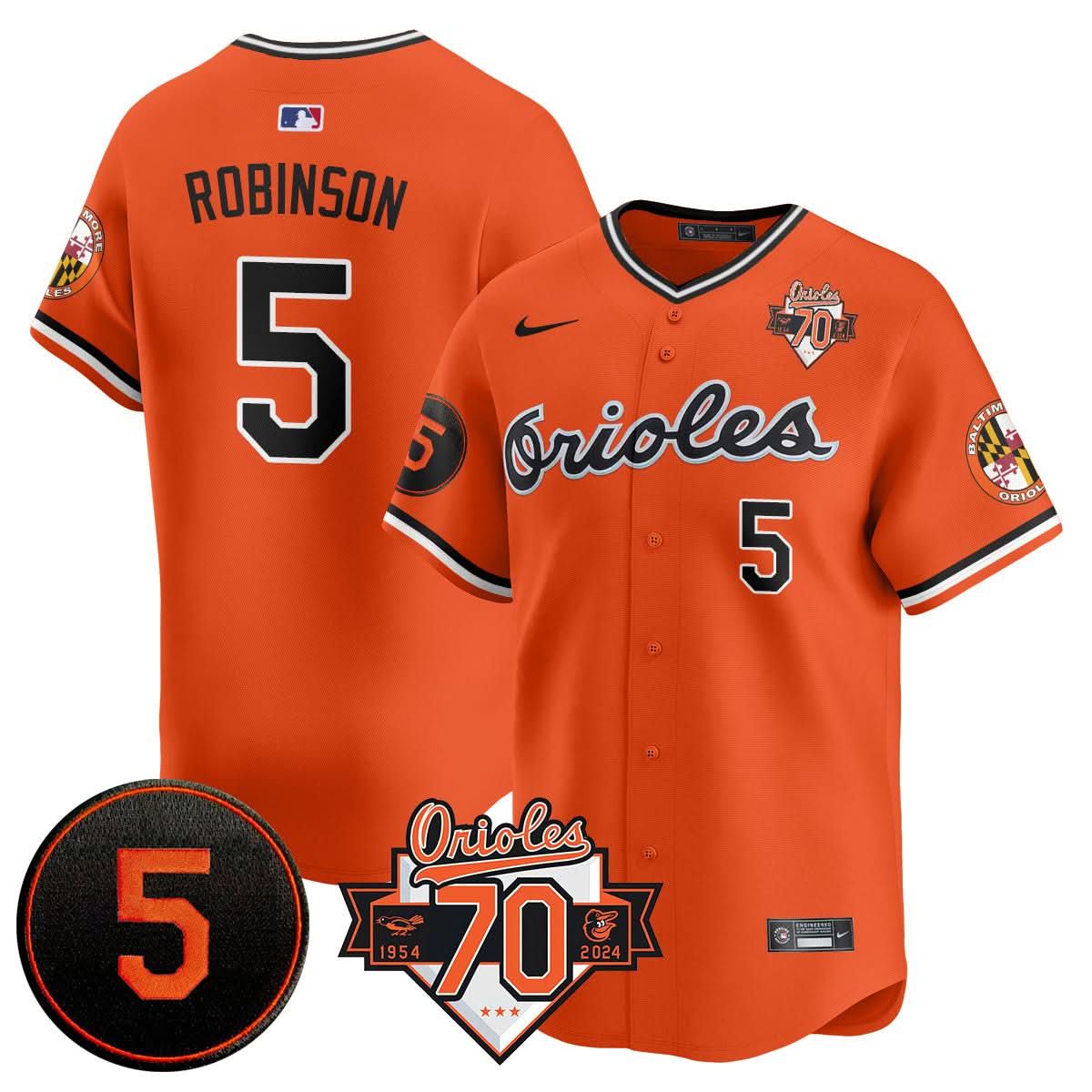 BO 1954-2024 - The BO Jersey - Stitched