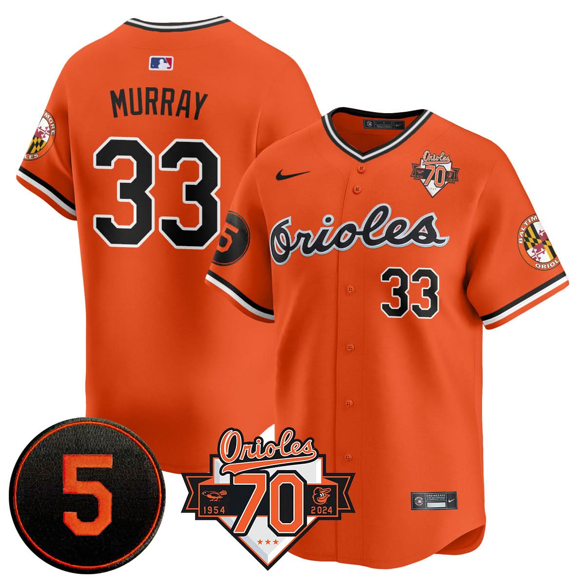 BO 1954-2024 - The BO Jersey - Stitched