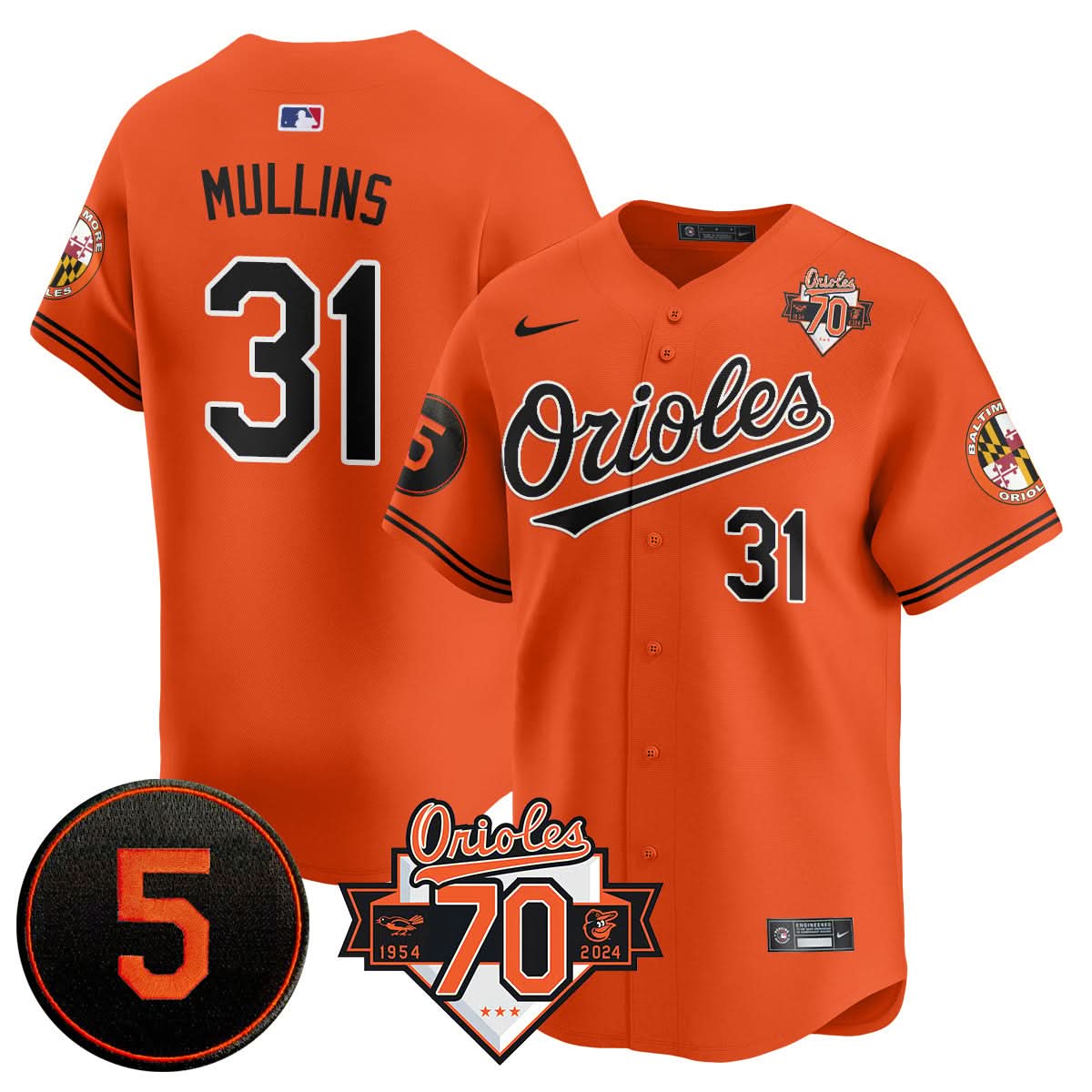 BO 1954-2024 - The BO Jersey - Stitched