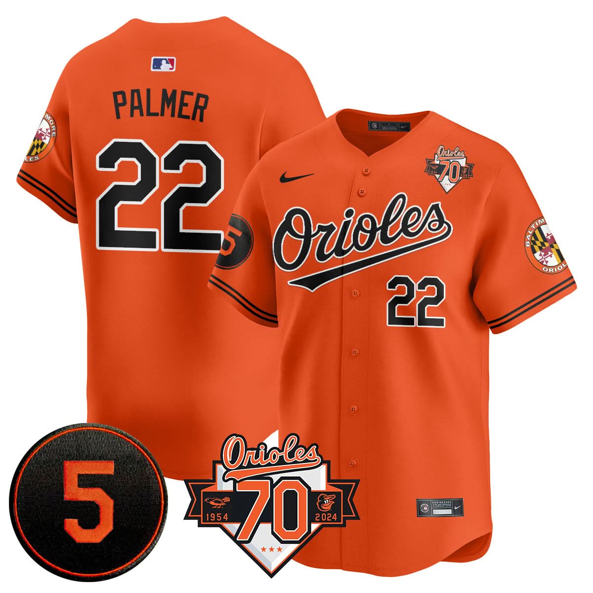 BO 1954-2024 - The BO Jersey - Stitched