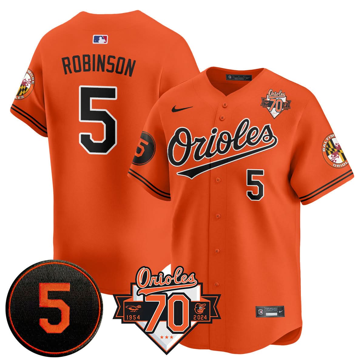 BO 1954-2024 - The BO Jersey - Stitched