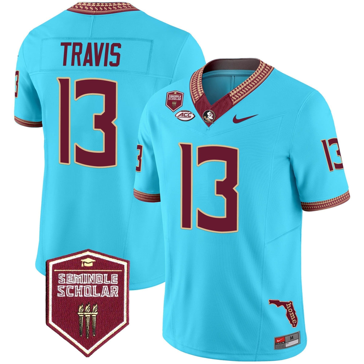 FSS 2025 Seminole Scholar Patch Vapor Limited Jersey