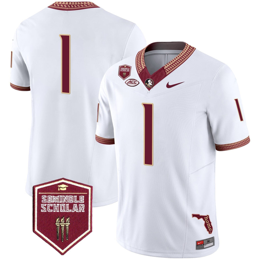 FSS 2025 Seminole Scholar Patch Vapor Limited Jersey