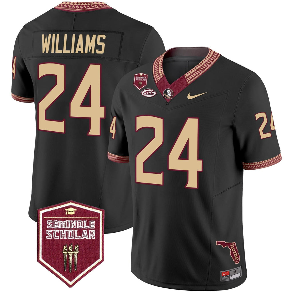 FSS 2024 Seminole Scholar Patch Vapor Limited Jersey