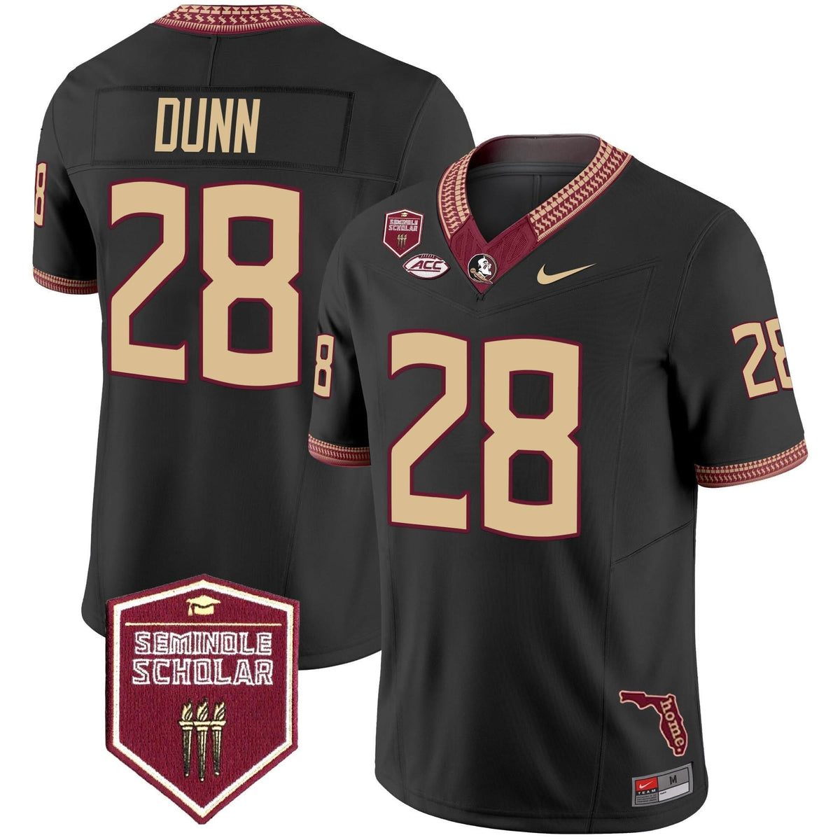 FSS 2024 Seminole Scholar Patch Vapor Limited Jersey