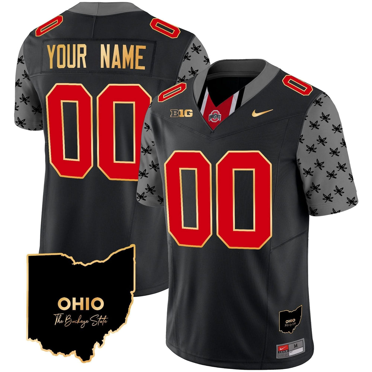 OSB 2024 Home Patch Gold Trim Vapor Limited Custom Jersey V2
