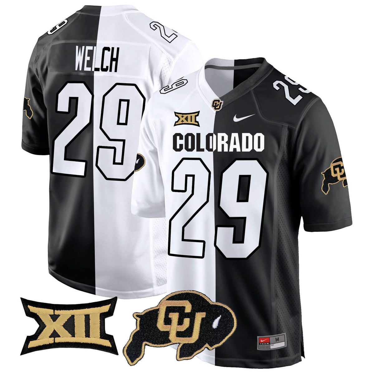 CB Big 12 XII Patch Game Jersey V2
