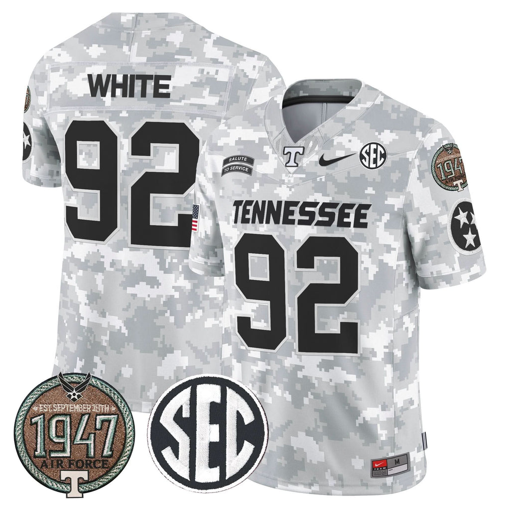 TV 2024 Salute to Service Establishment Year Patch Vapor Limited Jersey