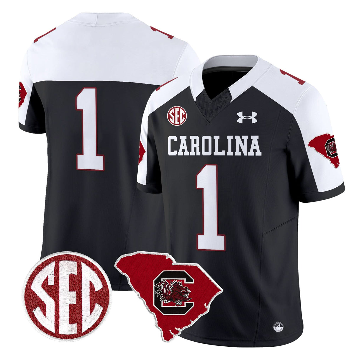 SCG 1980 Throwback Home Patch Vapor Limited Jersey