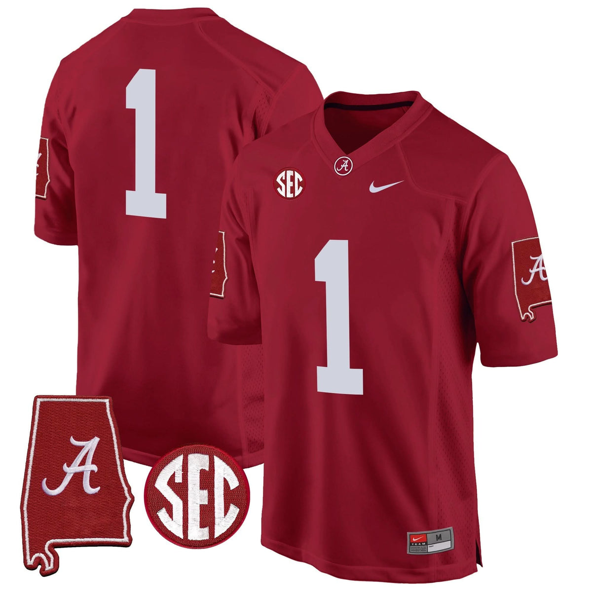 ACT 2024 Alabama Map Patch Game Jersey