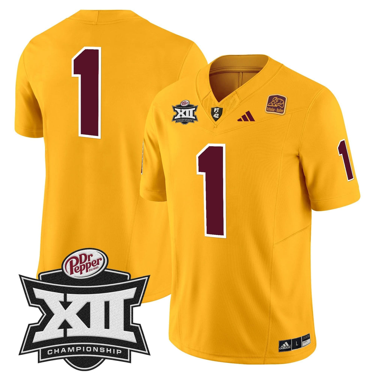 SD 2024 Big 12 Championship Patch Vapor Limited Jersey