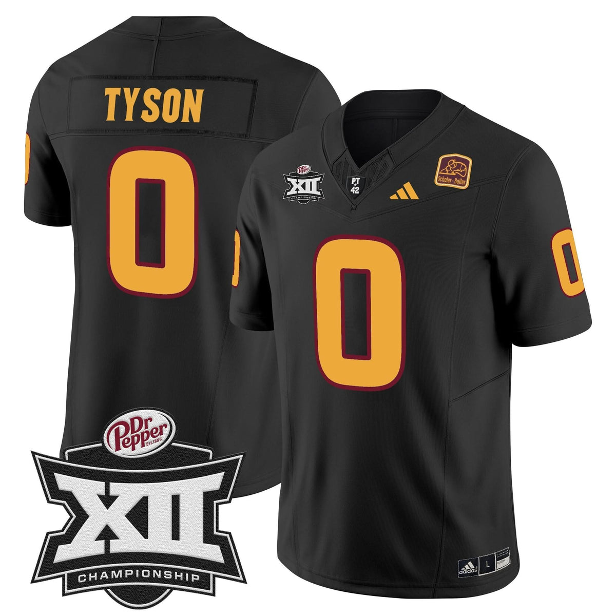 SD 2024 Big 12 Championship Patch Vapor Limited Jersey
