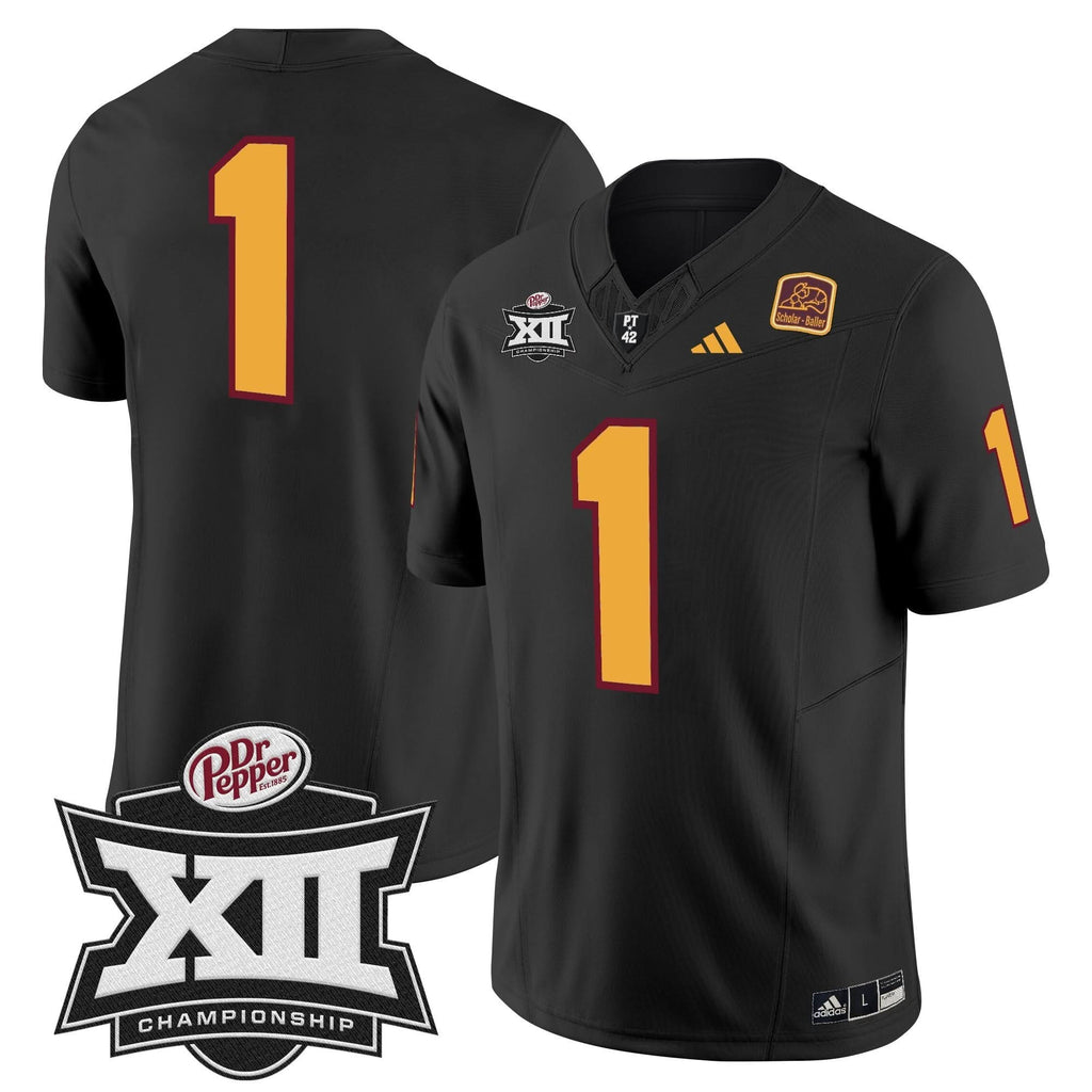 SD 2024 Big 12 Championship Patch Vapor Limited Jersey
