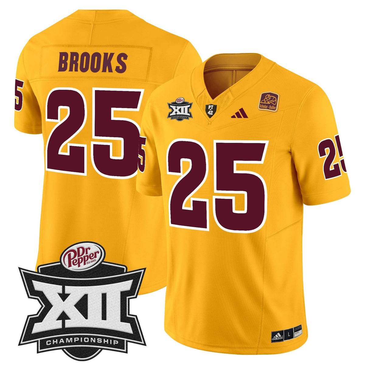 SD 2024 Big 12 Championship Patch Vapor Limited Jersey