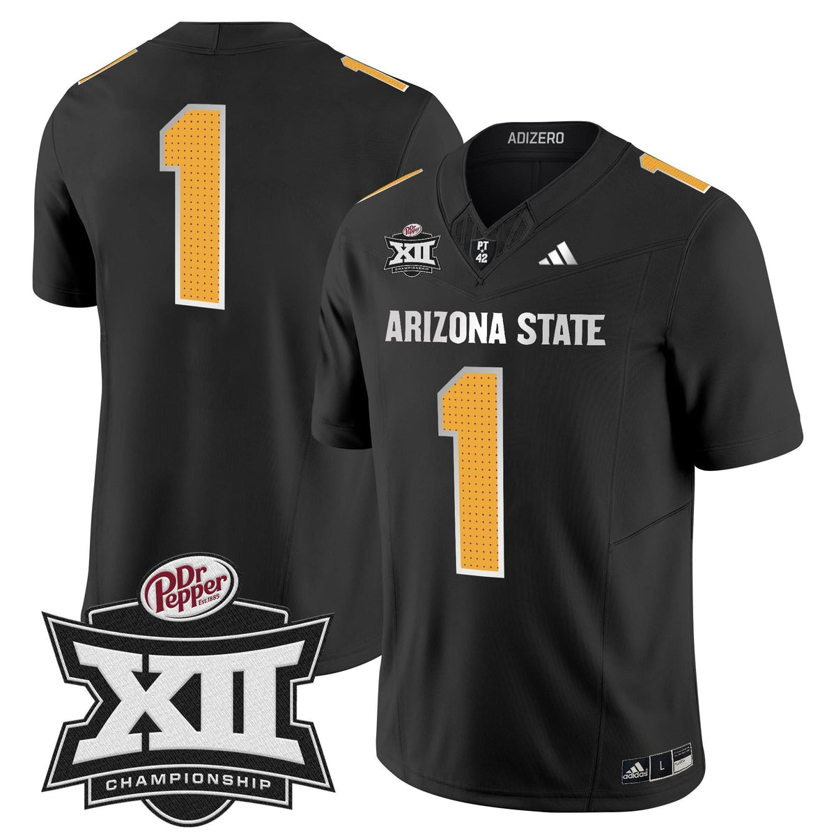 SD 2024 Big 12 Championship Patch Vapor Limited Jersey V2