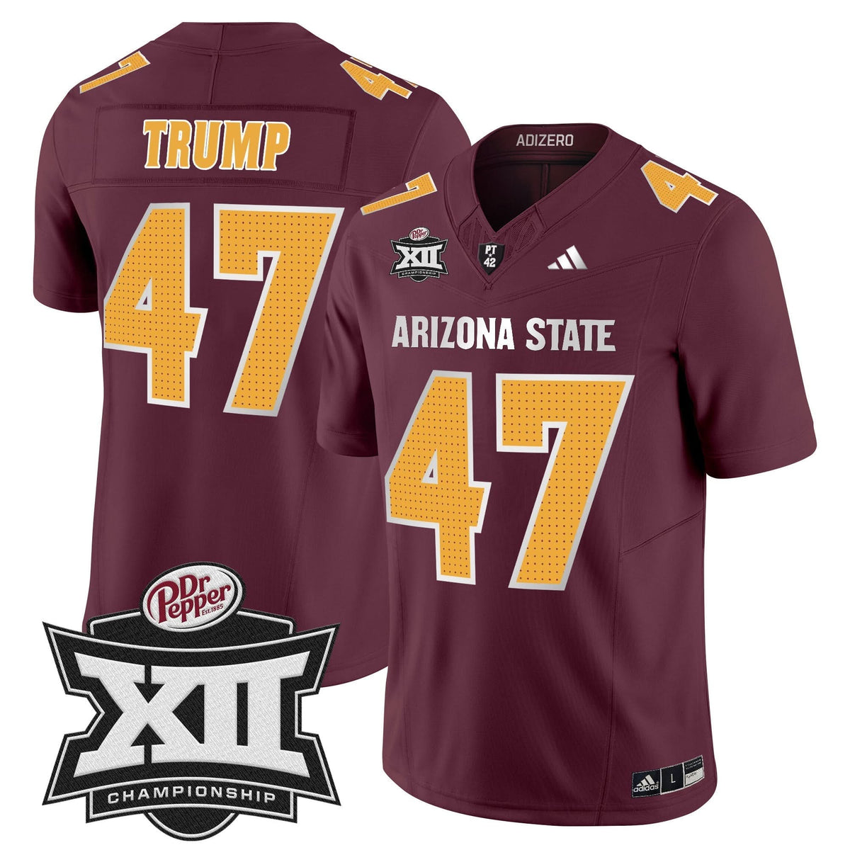 SD 2024 Big 12 Championship Patch Vapor Limited Jersey V2