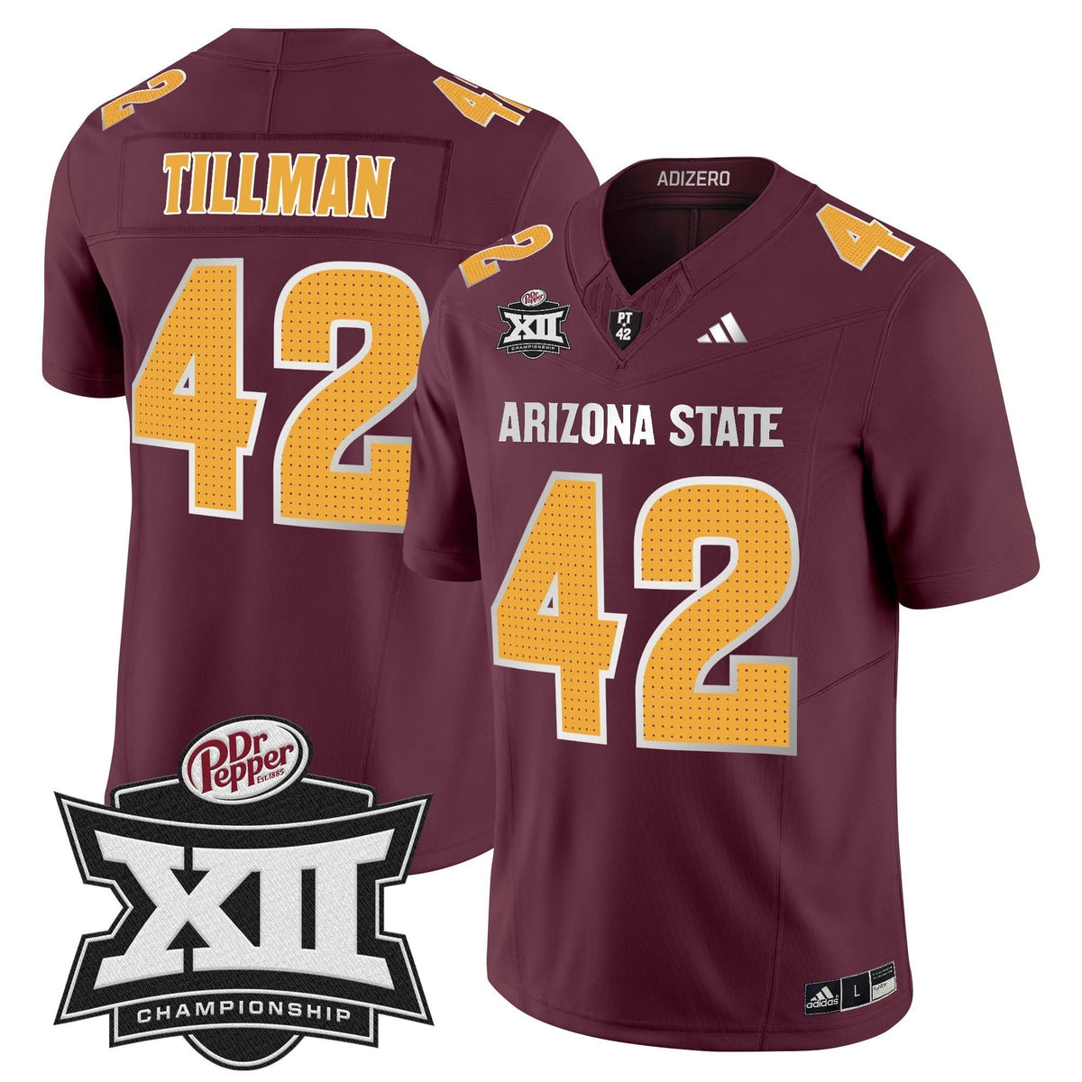SD 2024 Big 12 Championship Patch Vapor Limited Jersey V2