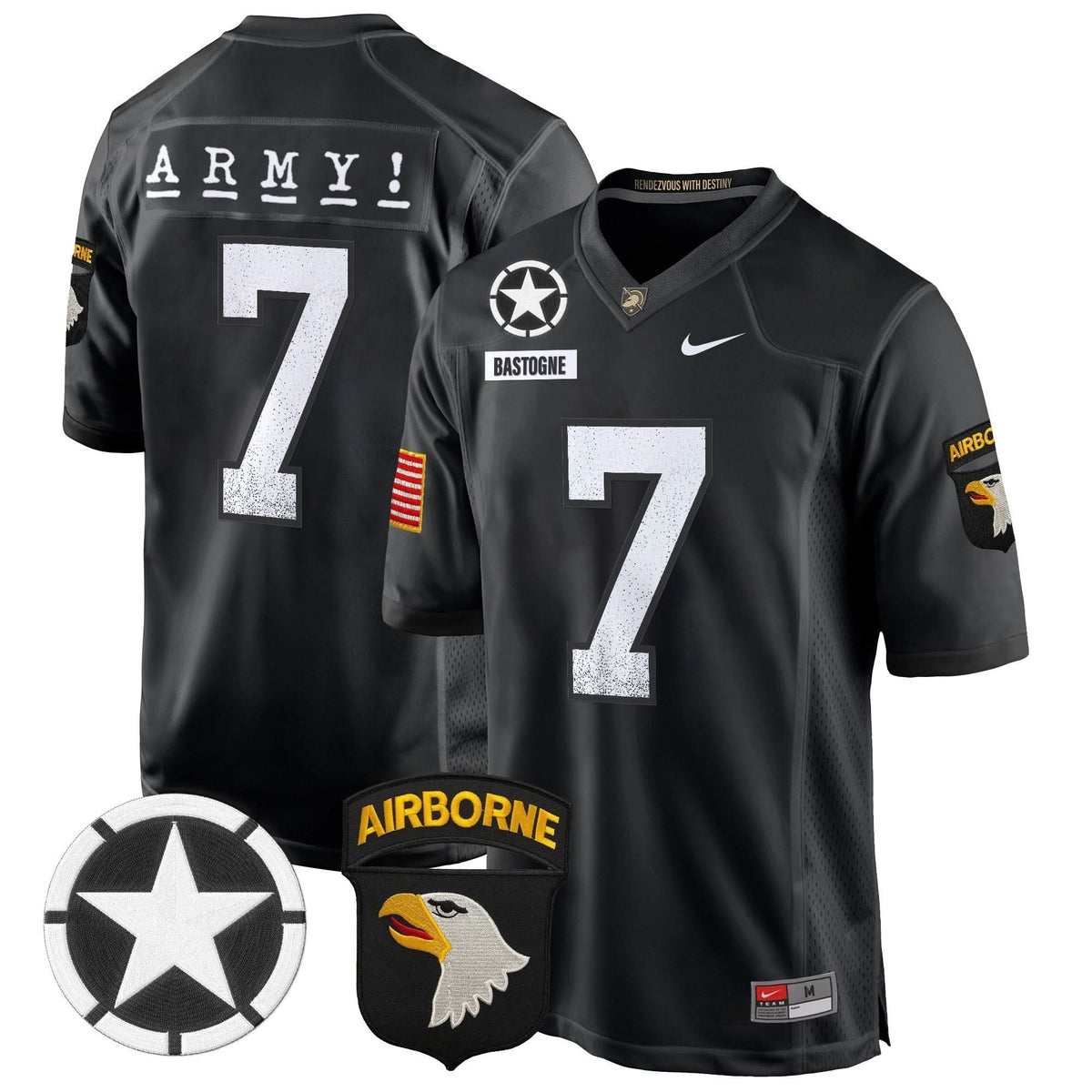 ABK 101st Airborne Division Patch 2024 Game Jersey