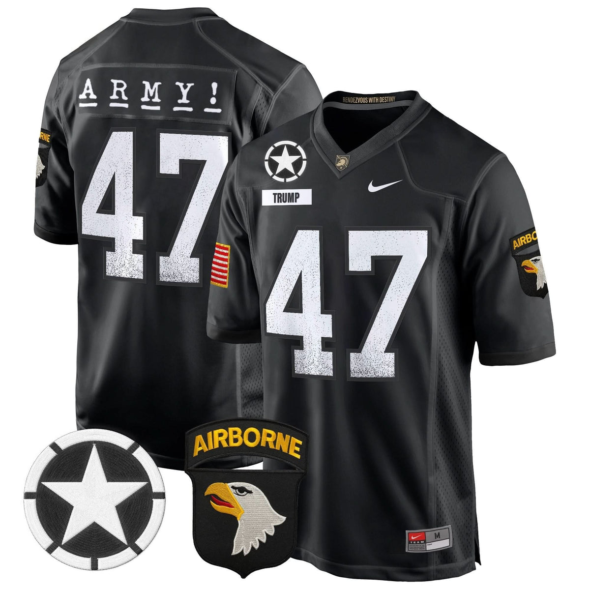 ABK 101st Airborne Division Patch 2024 Game Jersey