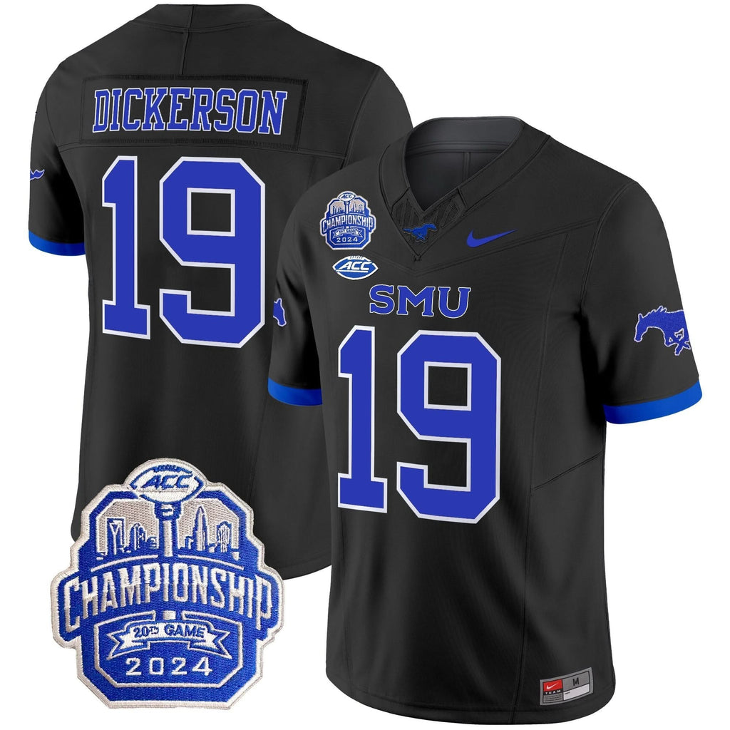 SMU 2024 ACC Championship Patch Vapor Limited Jersey