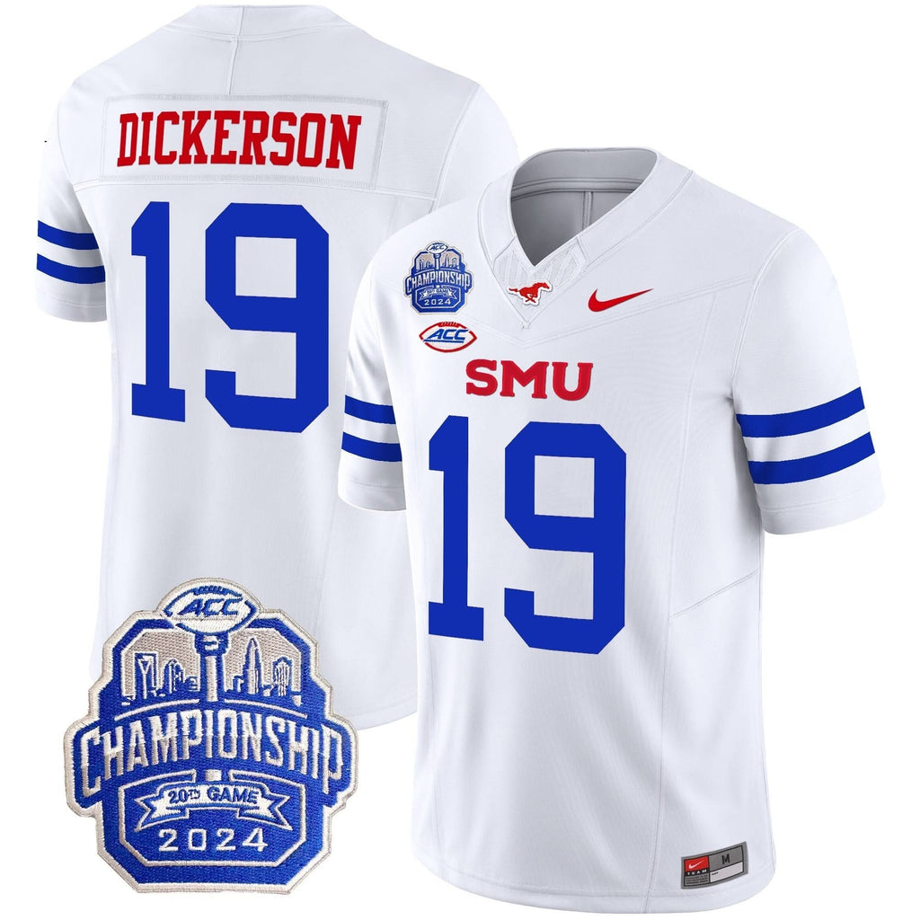 SMU 2024 ACC Championship Patch Vapor Limited Jersey