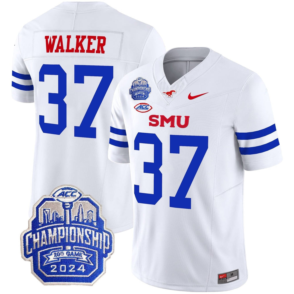 SMU 2024 ACC Championship Patch Vapor Limited Jersey