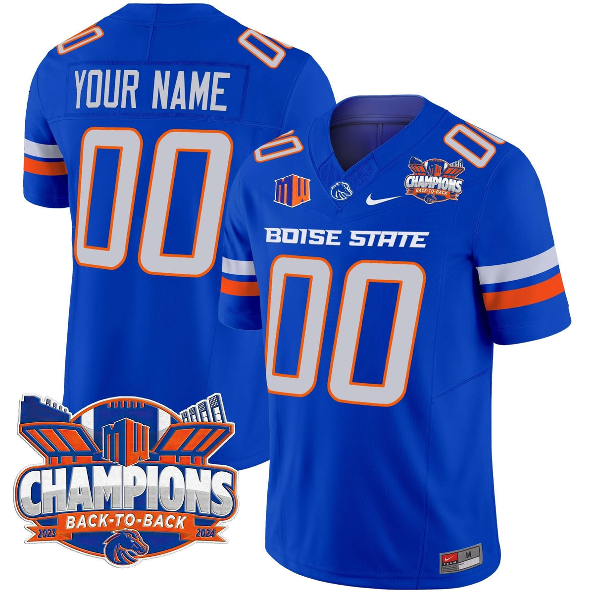 BSB 2024 Back To Back Champions Vapor Limited Custom Jersey