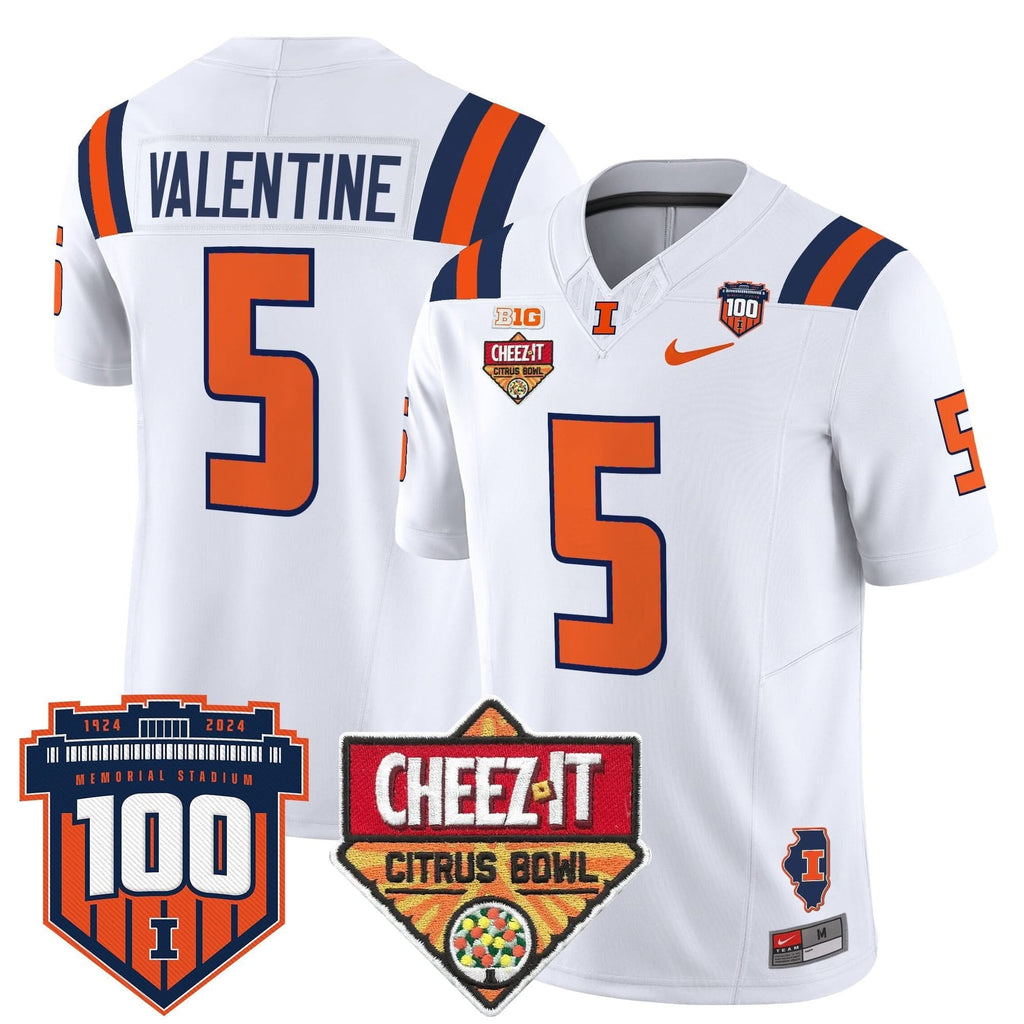ILL 2025 Cheez-It Citrus Bowl Patch Vapor Limited Jersey