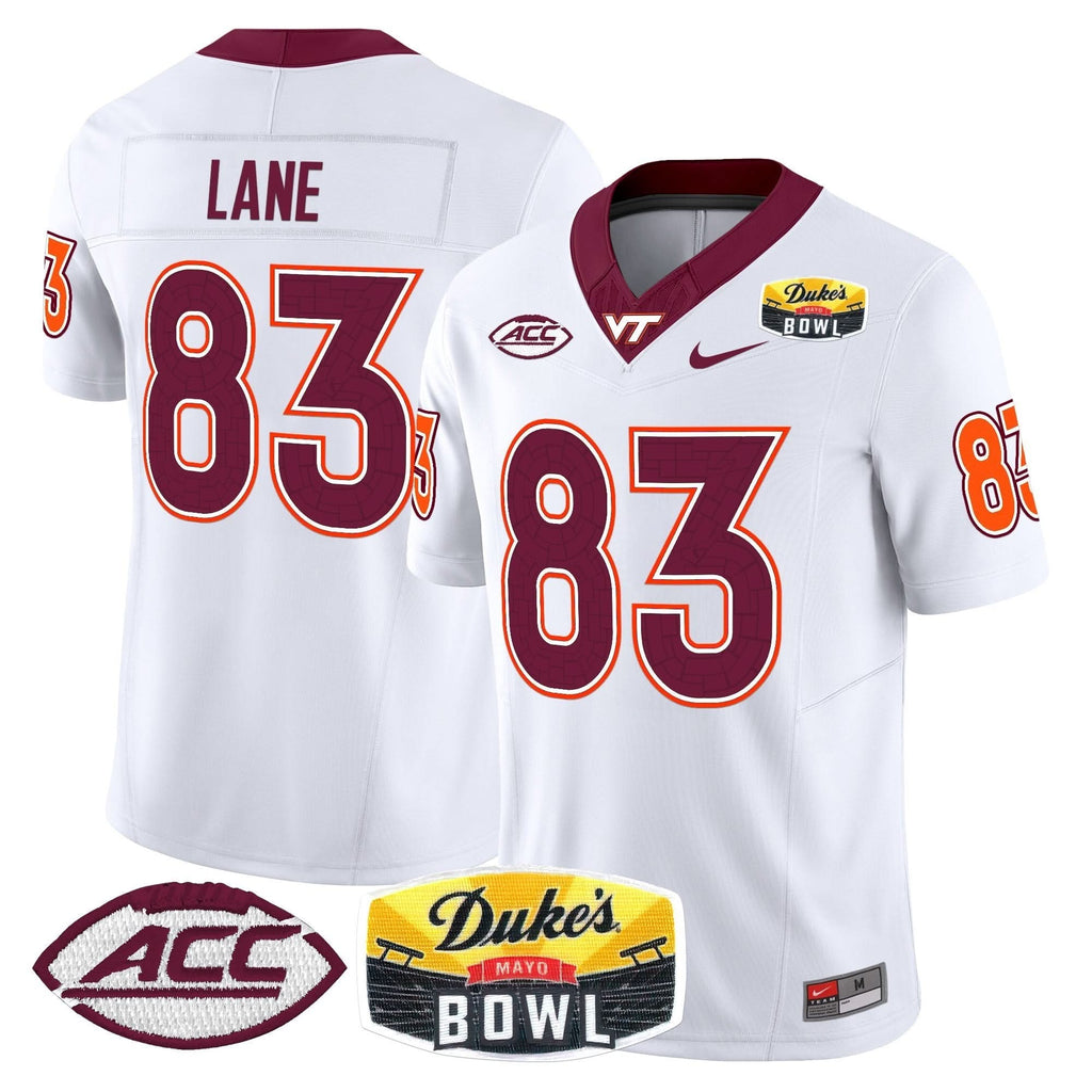 VTH 2025 Duke's Mayo Bowl Patch Vapor Limited Jersey