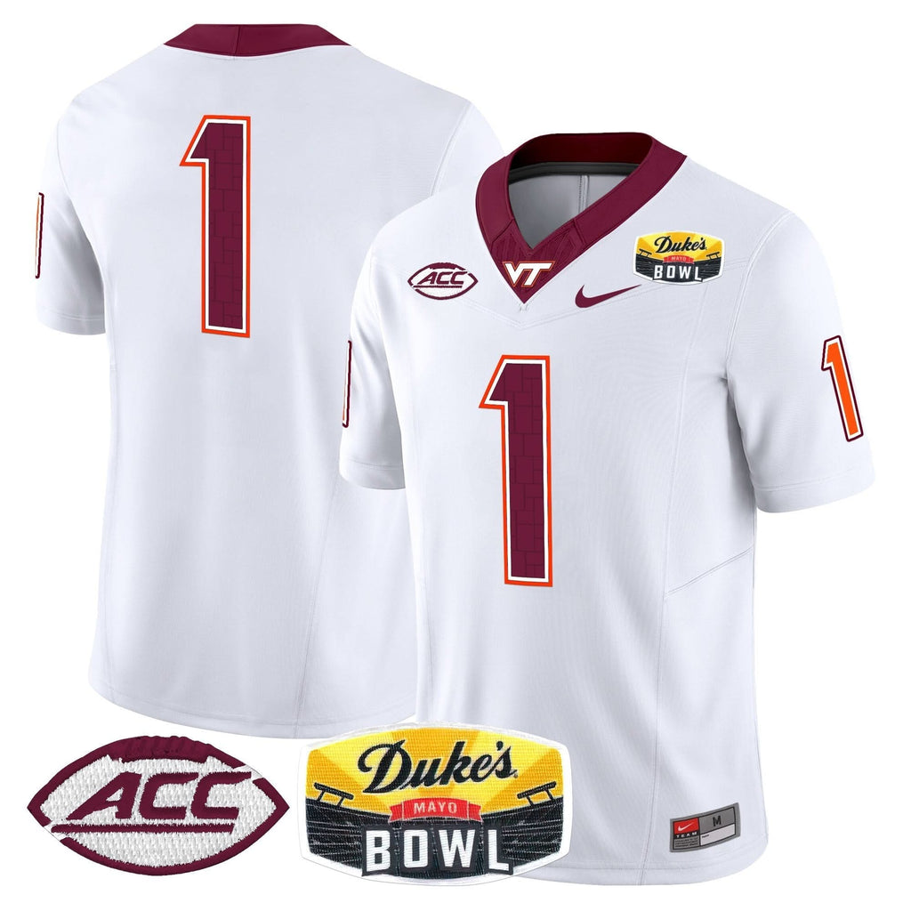 VTH 2025 Duke's Mayo Bowl Patch Vapor Limited Jersey